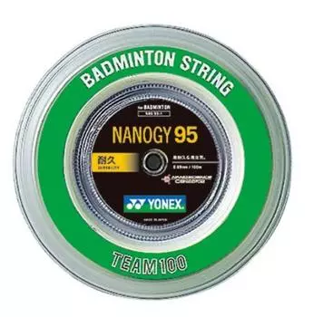 YONEX Бадминтонные струны Nanogy 95 Cosmic Gold рулон 100м (0,69 мм) НБГ95-1