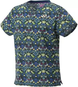 Yonex Game Game 20901 Ночное небо L Футболка, Женская футболка, (609)