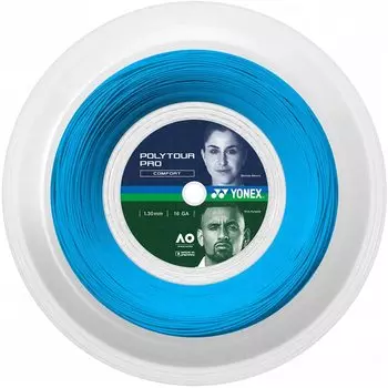 YONEX Hard Tennis String Gut Polytour Pro 130 200m Blue PTP130R2 (002) 1.30mm синий