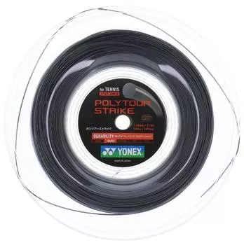 YONEX Hard Tennis Strings Polytour Strike 120 Iron Gray [Roll 240m] PTST120-2