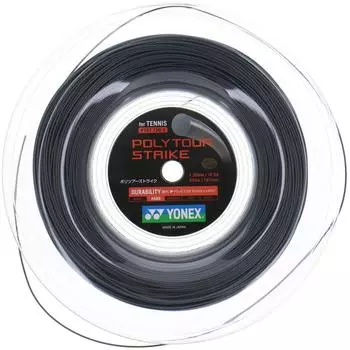 YONEX Hard Tennis Strings Polytour Strike 130 Iron Gray [Roll 240m] PTST130-2