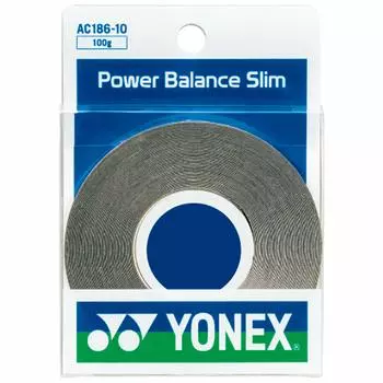 YONEX Power Balance Slim для теннисной бадминтонной ракетки 10 г серебристая AC186