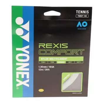 YONEX Tennis String Lexis Comfort 130 Cool White 12m TGRCF130