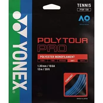 YONEX Теннисная струна TOUR PRO 130 «POLY PTGP130» синий