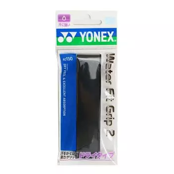YONEX Water Fit Grip 2 AC150 007 Черный FF (1 кусок)