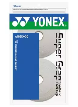 YONEX Wet Super Grip 30 Pieces Wine Red AC102EX-30-WR