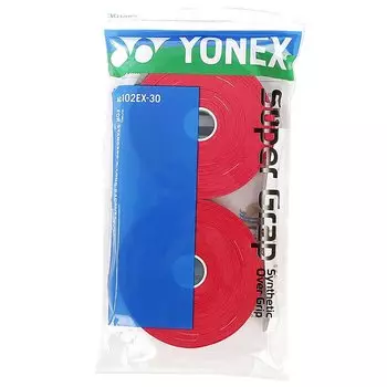 Yonex Wet Super Grip Tape 30 Pieces Yonex Super Grap 30 Pack Overgrip Red AC102-30P [Item] красный
