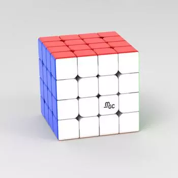 YongJun MGC 4X4 Магнитный Магический Кубик Обучающая Головоломка Аврора УФ / Без наклеек / Черные наклейки Cubo Magico Игрушки