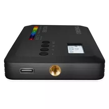 YONGNUO YN120 8 Вт RGB лампа для фотосъемки, двухцветная светодиодная лампа, карманная лампа для видеоблога, цвет 2500K-9900K чёрный