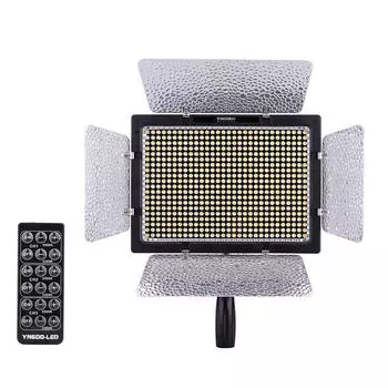 Yongnuo YN600L 600 светодиодная студийная видеолампа с регулируемой цветовой температурой для Canon Nikon