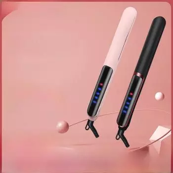 Yongri — щипцы для завивки и выпрямления волос двойного назначения с четырехскоростной регулировкой температуры чёрный