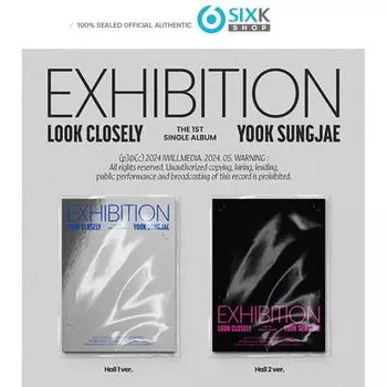 YOOK SUNG JAE 1-й сингл-альбом EXHIBITION — Look Closere HALL 1 Ver