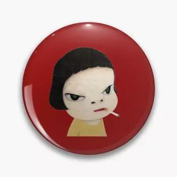 Yoomo Nara, персонализируемая мягкая брошь на пуговицах, подарок, булавка на лацкан для влюбленных, женские украшения, креативный милый забавный декор для воротника, мультяшный декор