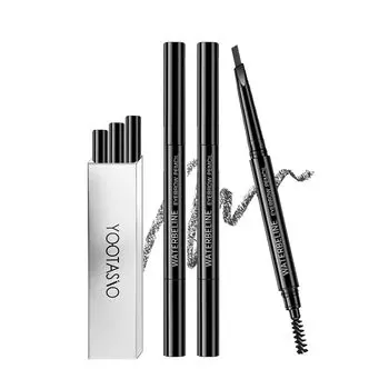 YOOTASIO карандаш для бровей функция для женщин и мужчин карандаш для бровей Новая водостойкая формула Бесполый карандаш для бровей YT1011 трехзубчатый двусторонний (карандаш