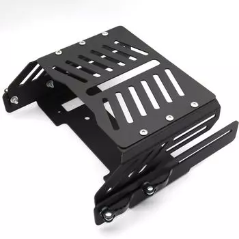 Yoothi Compatible Honda Motorcycle Side Bag Support SUPER CUB Cross Cub Bike Rear Carrier Slide Carrier Top Case Carrier Metal Integrated Steel Flat