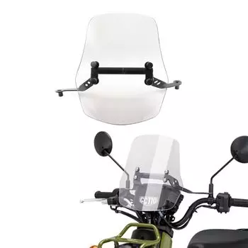 Yoothi Совместимый Honda Cross Cub Cross Cub 110 Ветровое стекло CC110 Ветровое стекло Мотоциклетный экран Ветроотражатель Принадлежности для модификации мотоцикла Кросс