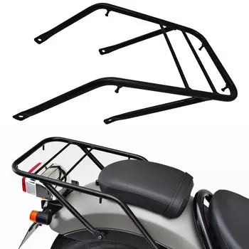 Yoothi совместим с задним багажником мотоцикла Honda Rebel Rebel Grab Bar Carrier Tandem Bar и 250/500 CMX300/500 2017-2021 250/500