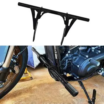 Yoothi совместимая с Harley мотоциклетная защита двигателя, защитная дуга передняя для шоссейного двигателя, защита рамы, противоударная защитная дуга для Harley Softail Street Bob чёрный