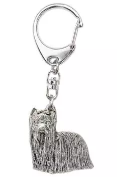 Yorkshire Terrier British Art Dog Keychain Collection