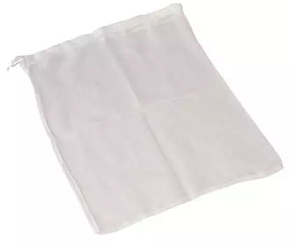 Yoshida Orimono Тонкая марлевая сумка Dashi, большая BDS2001 (100% хлопок) белый