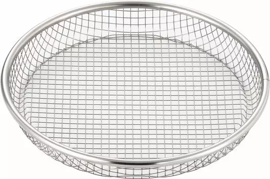 Yoshikawa Cooking Iroha Spark Mesh Shallow Colander 22cm YJ2808 Stainless Steel