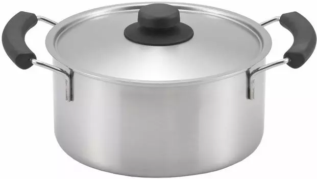Yoshikawa Cooking Sauce Fire Stainless Made in Japan YJ3739 Sea s Pot, 20 см, двуручный горшок, совместимый с IH/Open, сталь,
