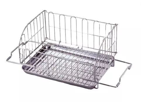 Yoshikawa Drainer Rack Drainer Basket Made in Japan Sliding Type Folding x x 1304277 Tableware Drainer Basket Kitchen Sink Tray Kitchen Basket