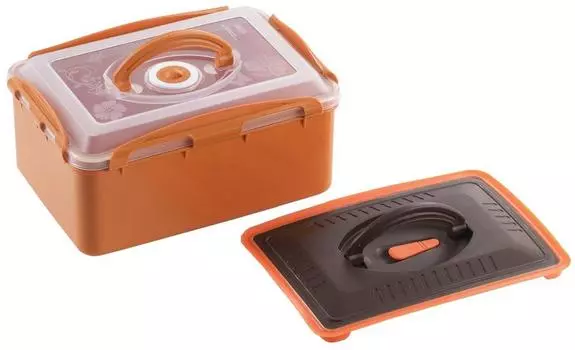 Yoshikawa Fermented Restaurant Pickle Pot SJ1910 Orange 2600ml