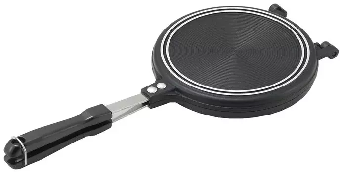 Yoshikawa Hot Sand Gas Fire Hot Multi Sand Общая длина x диаметр x высота Outdoor Camping SJ3208 Maker, Только, сковорода, 41,5 х 18,0 х 3,4 см, черный,