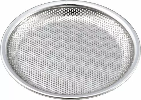 Yoshikawa Made in Japan Drainer 15cm Drainer tray that can be used on top of a bowl Cooking Iroha YJ2801 Silver