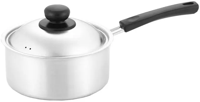 Yoshikawa One Hand Pot IH Compatible Stainless Steel 18cm Made in Japan COOK EASY SJ3320