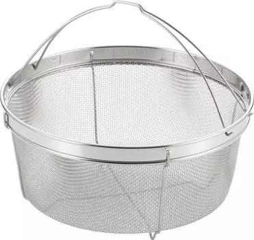 Yoshikawa stainless steel boiled colander 25cm1686192