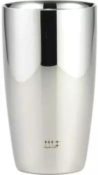 Yoshikawa Tumbler Stainless Steel Double Structure Silver 370ml Shiniya Syndicate YJ1191