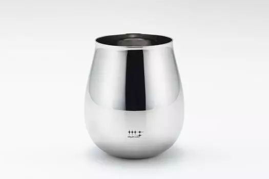 Yoshikawa Wine Tumbler Silver 430ml Shiniya Syndicate YJ1986