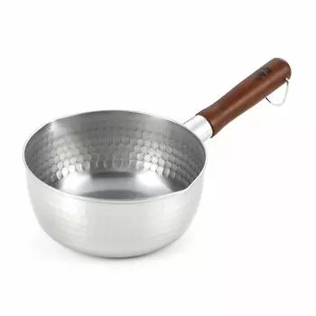 Yoshikawa YJ2553 Gougi IH compatible stainless steel snow flat pot 18cm