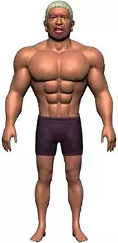 Yoshimoto Kogyo Downtown Gaki no Tsukai Downtown Gaki Messenger Мягкая виниловая кукла Забавная кукла-мачо Yaarahende!