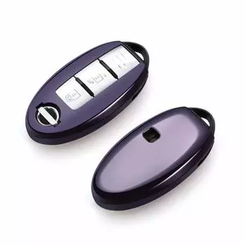 (yoshinari) NISSAN Exclusive Nissan Infiniti Smart Key Case Key Chain Days Serena X-Trail Elgrand Skyline Note Cube Juke Kicks Key Case Dirt and Scrat
