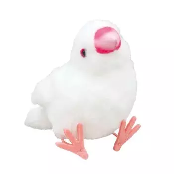 Yoshinori Kotorinone White Sparrow Stuffed Toy 180095