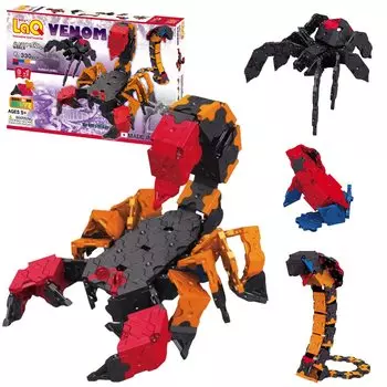 Yoshiritsu LaQ Animal World VENOM красный