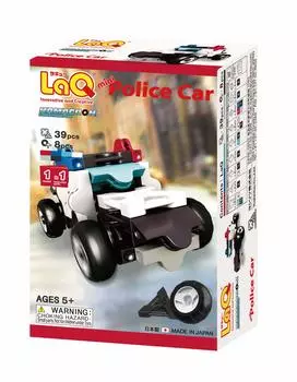 Yoshiritsu LaQ Hamacron Constructor Mini Police Car