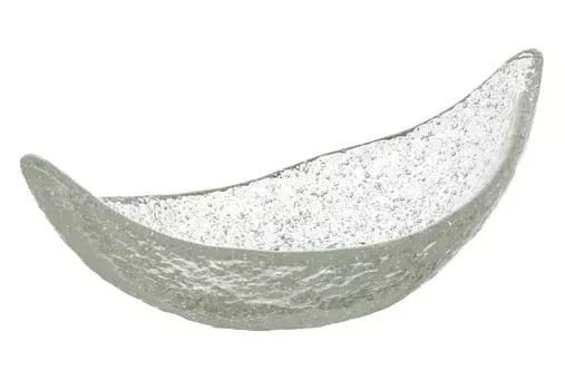 Yoshitani Glass Edo Glass Awayuki bean bowl Boat-shaped YO-415