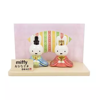 Yoshitoku Miffy Goods Doll Кукла Фарфоровая кукла Хина 183121 miffy 15 x 12 x 7 см Фестиваль Дика Бруны Фестиваль персиков Украшения Компактный размер