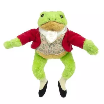 Yoshitoku PETER RABBIT Natural Series Jeremy Fisher Plush Toy 21cm 182799 Size Approx.