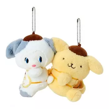 Yoshitoku Retro Plush Toy Collection Mascot Holder Set Pompompurin 899712 [Sanrio]
