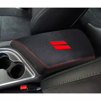 YOSRTER Аксессуары для Dodge Challenger для 2015 2016 2017 2018 2019 2020 2021 2022 2023 2024 Dodge Challenger Крышка подлокотника центральной консоли Интерьер