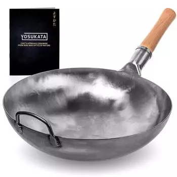Yosukata silver wok чёрный