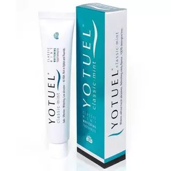 Yotuel Biocosmetics Classic Youtel Отбеливающая зубная паста с мятой 50 мл