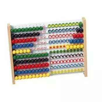 You will become stronger in numbers! Super long-selling [Shichida style 100 ball abacus] From 1 year old to elementary school age