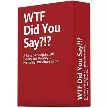 You Wtf Did Say Party Game Against All Dignity Morality Full Game Set 594 Cards