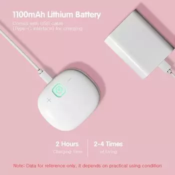 YOUHA 2 комплекта переносного молокоотсоса Hands Free Электрический одиночный портативный носимый молокоотсос 8 унций/240 мл 24mm & 2 Sets белый